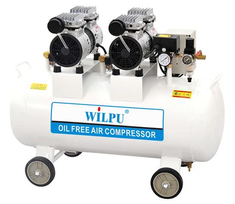 Oilless Air Compressor (550X2-65L) - China Oil Free Air Compressor and ...