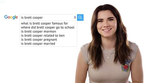 Brett Cooper answers “Is Brett Cooper married?” : r/BrettCooper