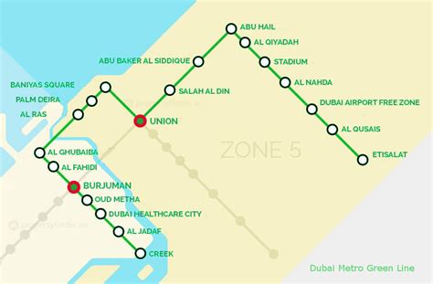 Dubai Metro Green Line: Bridging The Great Divide Uae –, 60% OFF