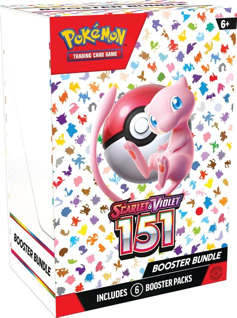 Pokemon TCG Scarlet & Violet 3.5 Pokemon 151 Booster Bundle stock ...