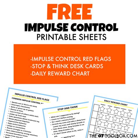 Impulse Control Free Offers - The OT Toolbox