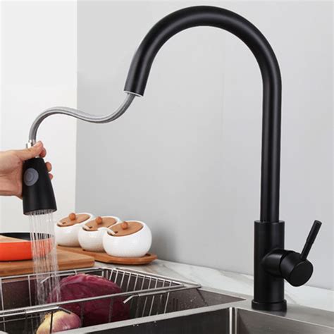 Buy Novashion 2021 Upgrade 17inch Pull-Out Kitchen Faucets Single ...