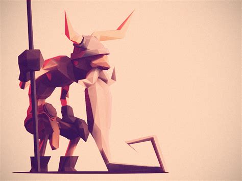 Low Poly - Characters :: Behance