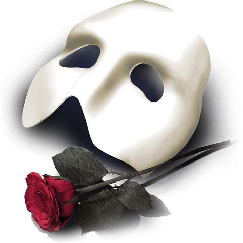 Phantom Opera Mask Transparent Background - PNG Play