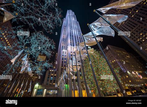 New york city christmas lights hi-res stock photography and images - Alamy