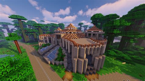 Jurassic Park Visitor Center V1 Minecraft Map