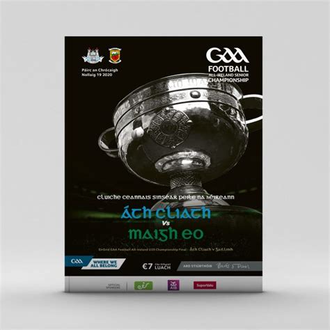 2020 GAA Football All-Ireland Senior Championship Final – dba publishing