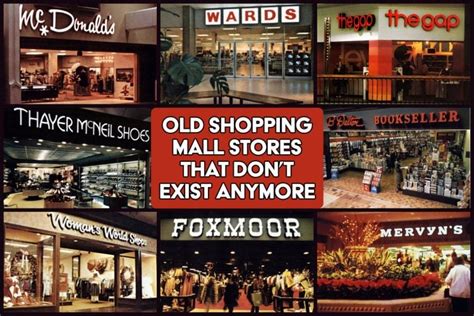 50 old mall stores you probably haven't seen for years (at least not looking like this) - Click ...