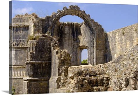 Portugal, Tomar, Tomar Castle, Knights of the Templar fortress ...