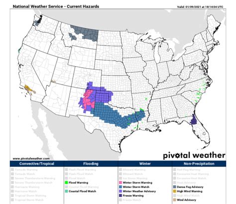 Winter storm watch for Texas as snow is forecast to spread towards the lower Mississippi valley ...