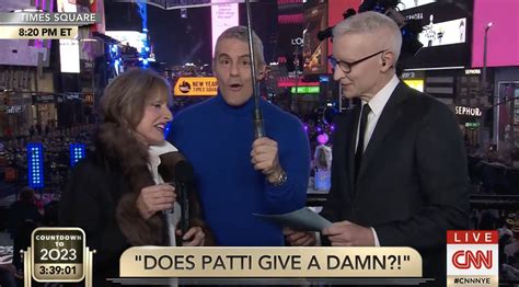 Andy Cohen & Anderson Cooper left in shock over Patti LuPone's drunken ...