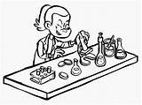 Science Lab Coloring Pages Printable sketch template