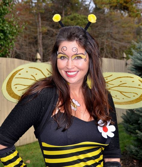 Bee costume makeup, Bee makeup, Bee costumes halloween