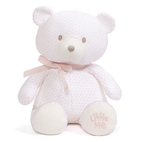 Little Me Polka Dot Teddy, 10" | Teddy bear stuffed animal, Teddy bear ...