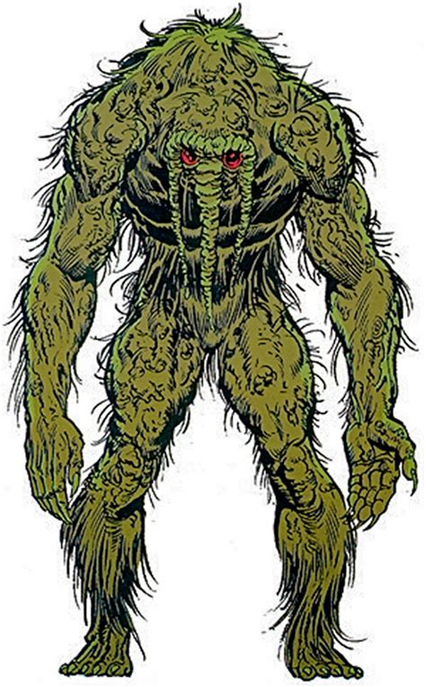 Man-Thing - Marvel Comics - Swamp creature - Character profile - Writeups.org