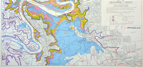 Brisbane Map Flood 2011