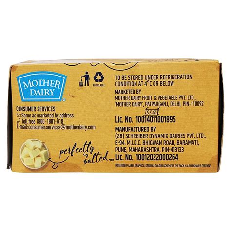 Buy Mother Dairy Pasteurized Butter Online On DMart Ready