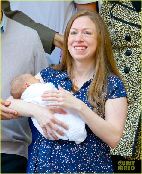 Photo: chelsea clinton family leave hospital with newborn baby aidan 15 | Photo 3687449 | Just ...