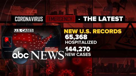 ABC News Live Update: COVID-19 escalating to record highs in US - YouTube