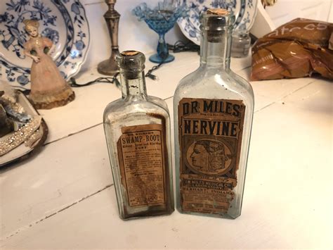 Early medicine bottles date around 1900’s : r/vintage