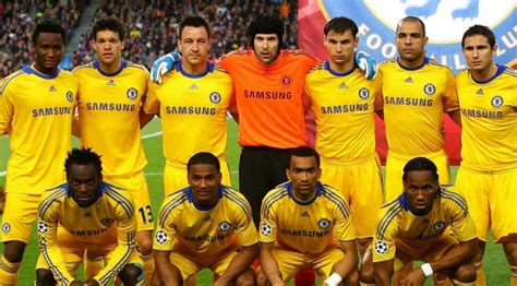 (Image) Historical Chelsea yellow away strip to return next season ...