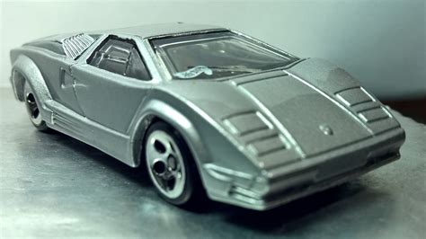 Hot Wheels LAMBORGHINI COUNTACH - Collector #1089 25th Anniv. Edition 1999