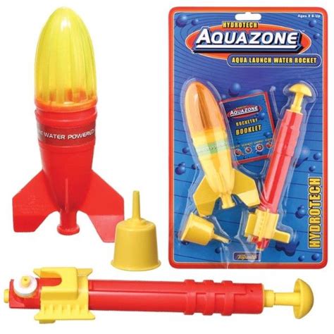 TOYSMITH, Aqua Launch Water Rocket. Shoot some rockets off by the pool this summer with this ...