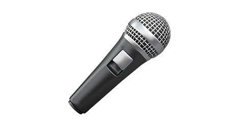 🎤 Microphone Emoji — Dictionary of Emoji, Copy & Paste