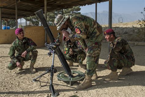 Afghan Commandos conduct advanced skills training