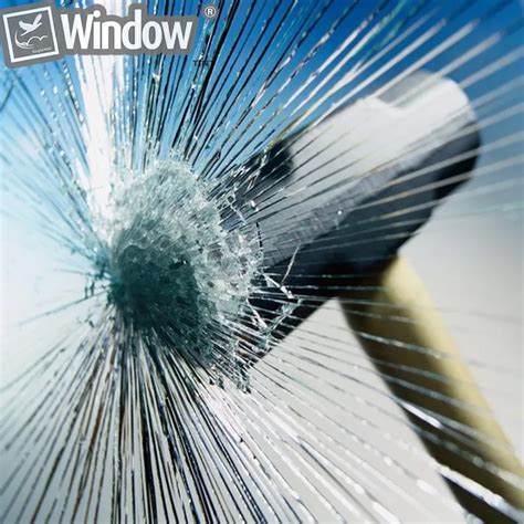 8mil Transparent Safety Security Window Film Glass Protective Film Clear Film Foil Shatter-proof ...