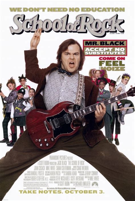 The School of Rock (2003) 27x40 Movie Poster - Walmart.com