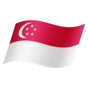 Singapore National Day Vector Art PNG, Singapore National Day With Flag ...