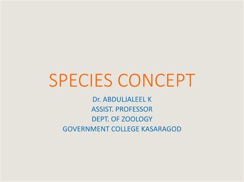 Species Concept.pptx