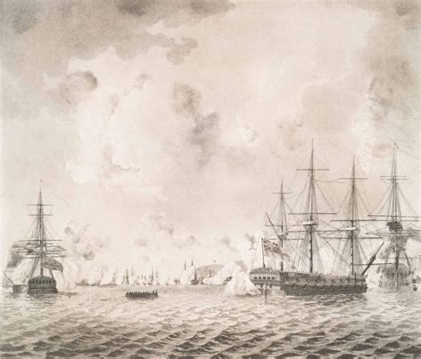 A Furious Cannonade, and a Great Explosion | Naval History Magazine ...