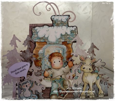 Liz's Creative Corner: Another Christmas scene card