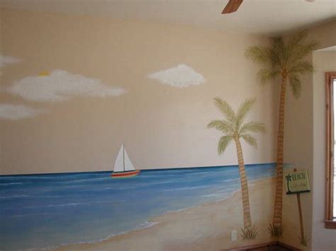 Kids-Room-Beach-Mural.jpg 600×450 pixels | Beach mural, Beach wall murals, Mural wall art