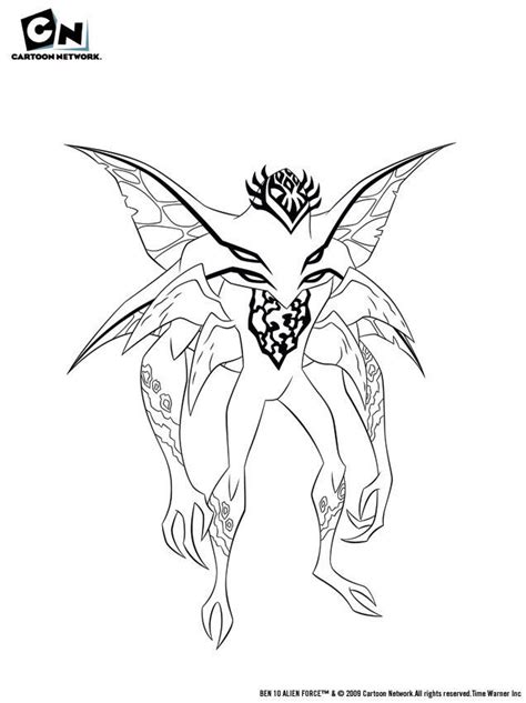 Ben 10 Alien Force Coloring Pages: Bring Your Favorite Aliens to Life