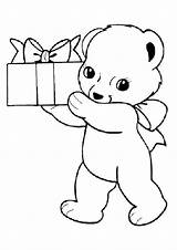 Teddy Bear Coloring Page sketch template