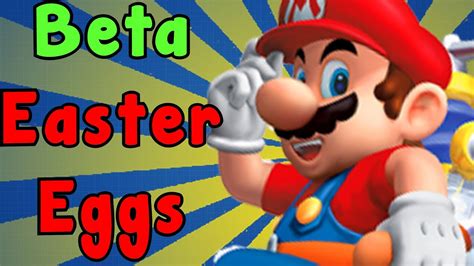 Super Mario Sunshine - Beta EASTER EGGS and SECRETS - YouTube