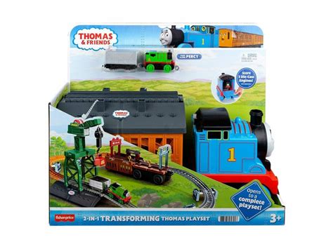 Thomas The Tank Engine Thomas & Friends 2-in-1 Transforming Push-Along ...