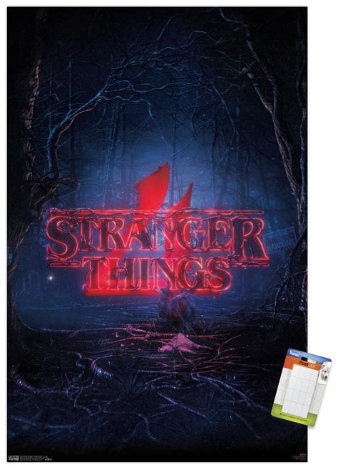 Netflix Stranger Things: Season 4 - Logo Premium Poster ...