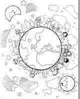 Children Around The World Coloring Pages Celebrating Diversity sketch template