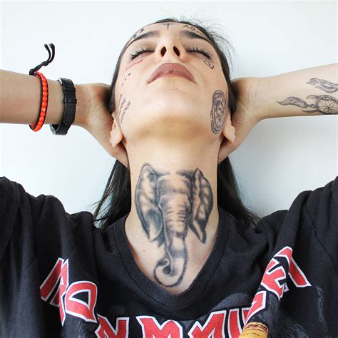 XXXTentacion Elephant Temporary Neck Tattoo – TattooIcon