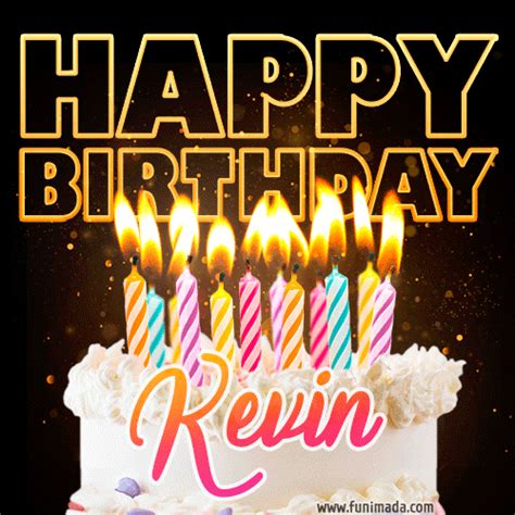 Happy Birthday Kevin GIFs - Download on Funimada.com