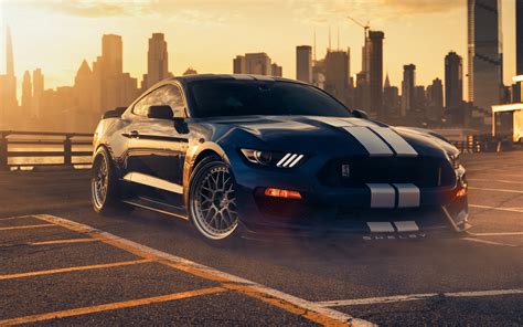 Ford Mustang Shelby GT350 Wallpaper 4K, Performance Sedan, 5K