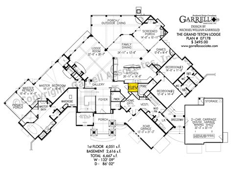 Lodge House Floor Plans - floorplans.click