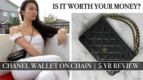 Is the Chanel Wallet on Chain Worth it in 2023? | WOC 5 yr Honest Review | Wear & Tear | What ...