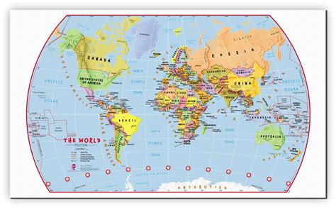 Large World Political Wall Map | Images and Photos finder