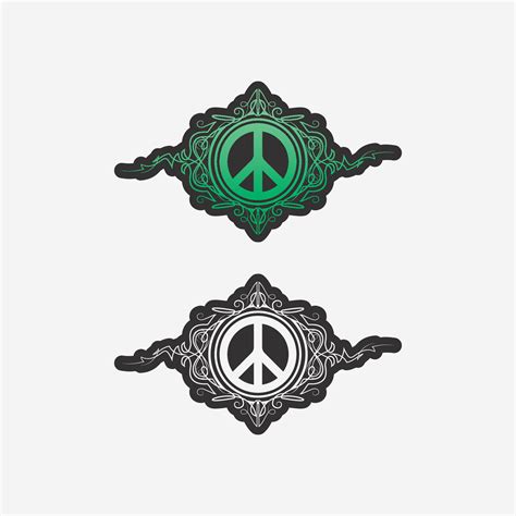 peace logo and design vector illustration concept design 34958158 Vector Art at Vecteezy