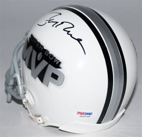 Jerry Rice Signed Super Bowl MVP Mini-Helmet (PSA COA) | Pristine Auction